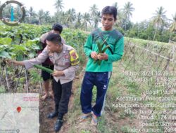 Silaturrahmi Dan Himbauan Dilakukan Bripka Agus Salim Dalam Upaya Harkamtibmas Jelang Pilkada