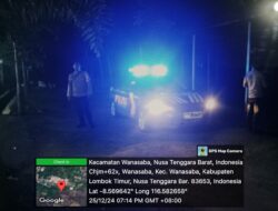 Personel Polsek Wanasaba Lakukan Patroli Malam Jelang Pilkada Serentak 2024