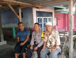 Bhabinkamtibmas Desa Bagik Papan Berikan Bantuan Bibit Ke Warga Binaan