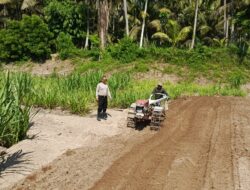 Polsek Labuhan Haji lakukan Pengecekan Kesiapan Lokasi Penanaman Program Ketahanan