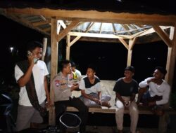 Bhabinkamtibmas Desa Bagik Papan Ajak Warga Jaga Kamtibmas