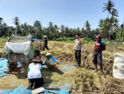 Bhabinkamtibmas Desa Bagik Papan untuk Dukung Program Ketahanan Pangan Nasional Dengan Memberikan Himbauan Ke Warga Binaan