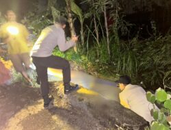 Polsek Keruak Tanggap Bencana Atas laporan Masyarakat