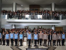 Polres Lombtim Lakukan Penandatanganan Pakta Integritas Penerimaan Terpadu Anggota Polri TA 2025