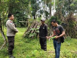 Bhabinkamtibmas Desa Kerongkong Jalin Silaturahmi dan Sampaikan Himbauan Kamtibmas