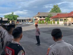“Waka Polres Lombok Timur” Mental dan Moral yang Kuat Harus dimiliki Setiap Personel Polri