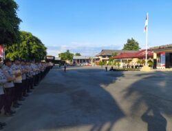Waka Polres Lotim Tekankan Personel Untuk Jaga Jiwa Nasionalisme, Patriotisme Serta Soliditas