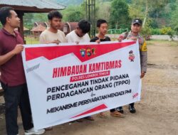 Bhabinkamtibmas Desa Sajang Gelar Sosialisasi Pencegahan Tppo Kepada Warga