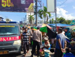 Polres Lombok Timur Gelar Operasi Bina Kusuma 2025 di Pasar Labuhan Lombok