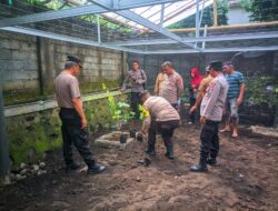 Kapolsek Jerowaru Dampingi Tim Penilai Lomba P2B Polres Lotim di Desa Sukaraja