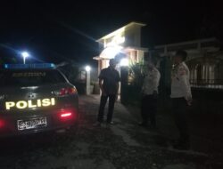 Polsek Sukamulia Gelar Patroli Malam Antisipasi Gangguan Kamtibmas dan Tindak Kriminal