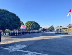 Waka Polres Lotim Pimpin Upacara HUT ke-80 Kemerdekaan RI