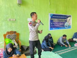 Bhabinkamtibmas Embung Raja Sosialisasikan Bahaya Pernikahan Dini dan Narkoba di Sekolah