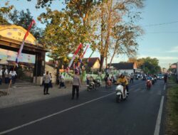 Kapolsek Masbagik Pimpin Pengamanan Lalu Lintas di Depan SMPN 1 Masbagik