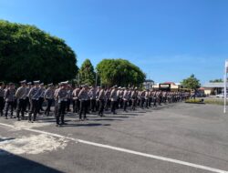 Polres Lombok Timur Gelar Apel Kesiapan Pengamanan Hultah NWDI ke-90