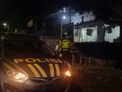 Personel Polsek Suela Gencarkan Patroli Malam, Jaga Kondusifitas Wilayah