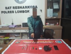 Satres Narkoba Polres Lotim Bongkar Peredaran Sabu