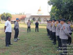 Kanit Propam Polsek Sikur Laksanakan Optimalisasi Pengawasan Terhadap PNPP Guna Cegah Pelanggaran Disiplin