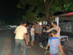 Polsek Sambelia Gelar Patroli Malam Antisipasi Gangguan Kamtibmas