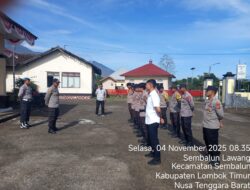 KAPOLSEK SEMBALUN PIMPIN APEL PAGI: TEKANKAN PENGARAHAN DAN PENGENDALIAN UNTUK CEGAH PELANGGARAN ANGGOTA PNPP