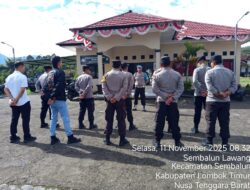 Kanit Propam Polsek Sembalun Laksanakan Pengawasan terhadap PNPP untuk Cegah Pelanggaran Disiplin